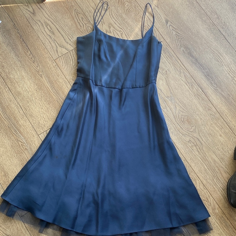 Ann Taylor Navy Blue Dress